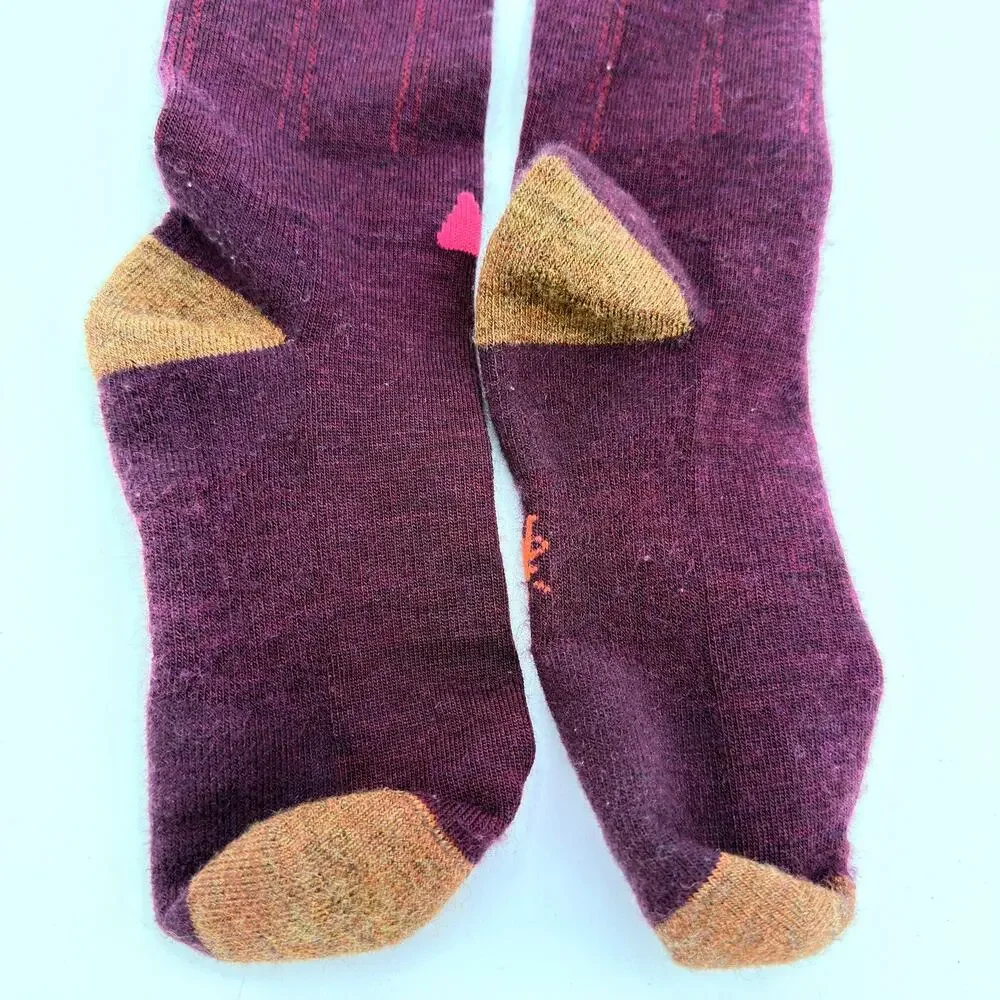 Smartwool Women's Purple Flower Socks Size Small